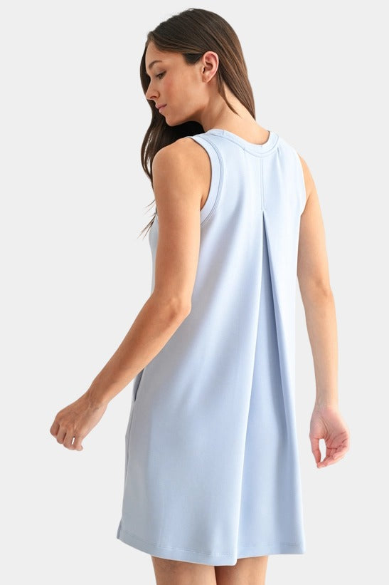 cupro Modal scuba sand wash dress