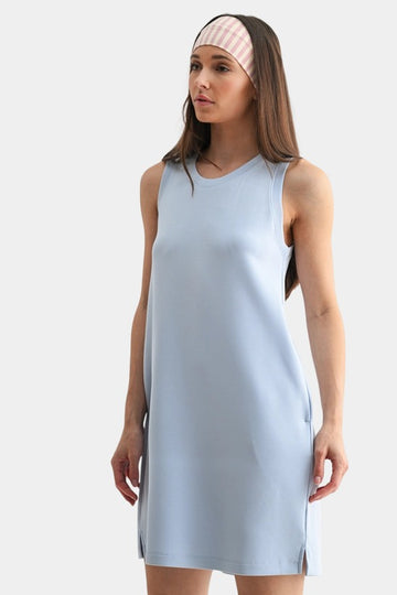 cupro Modal scuba sand wash dress