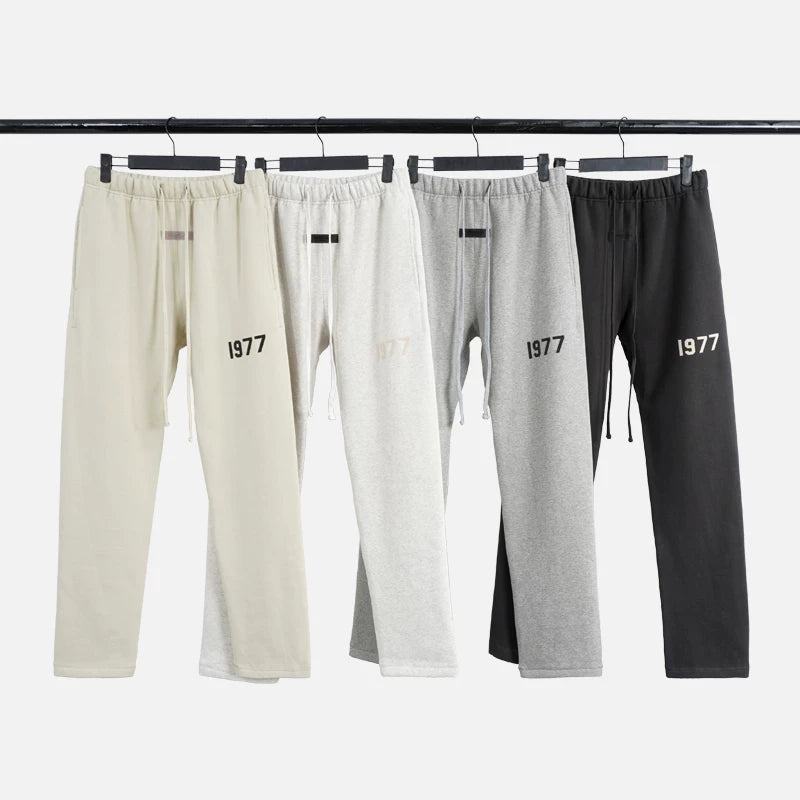 Men's Oversized Jogger Sweatpants, Soft Cuffed Track Pants