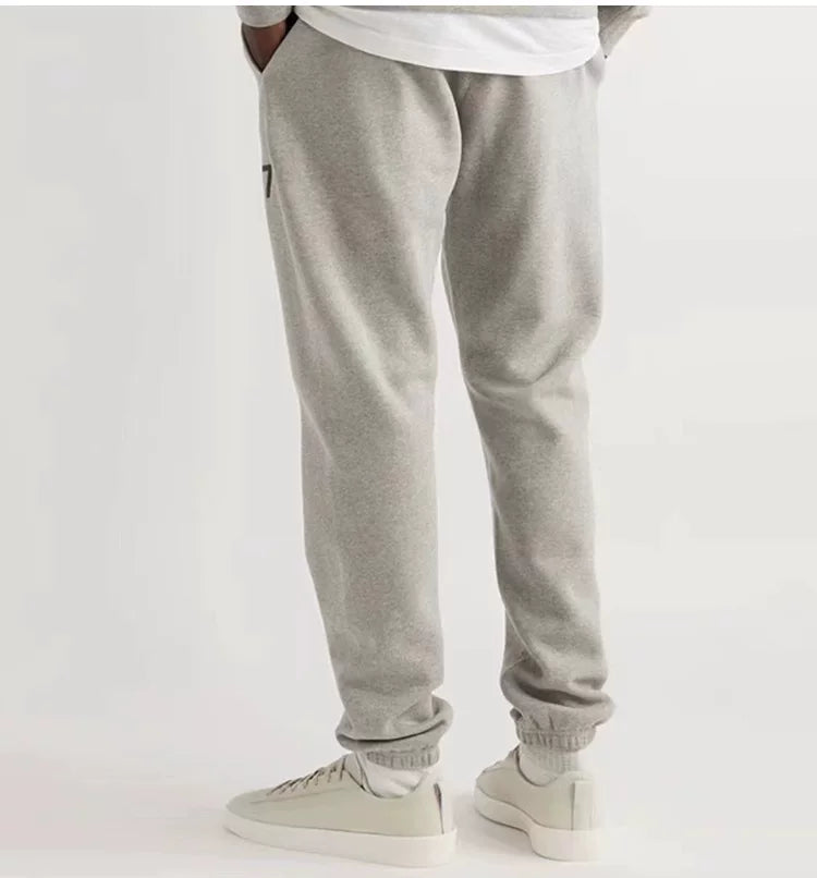 Men's Oversized Jogger Sweatpants, Soft Cuffed Track Pants